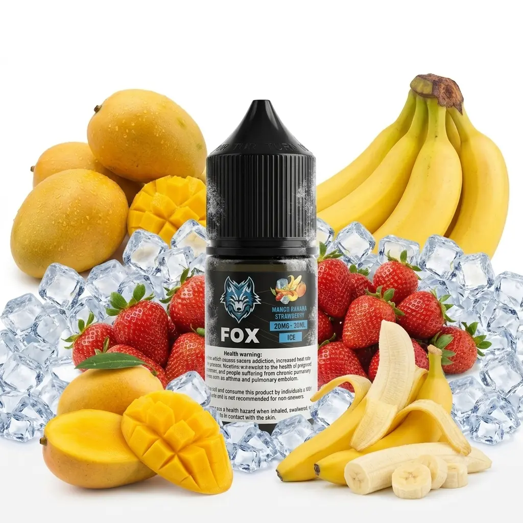 Fox Banana Mango Strawberry Ice